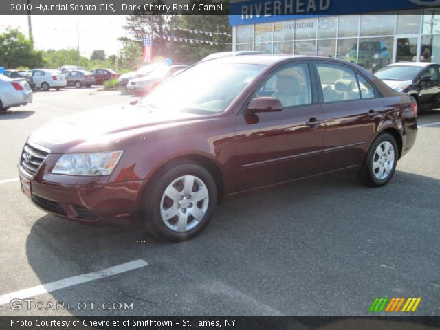 2010 Hyundai Sonata GLS in Dark Cherry Red