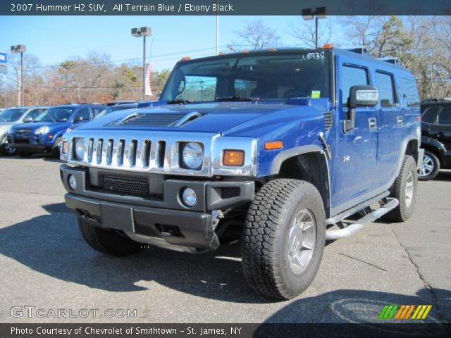 2007 Hummer H2 SUV in All Terrain Blue