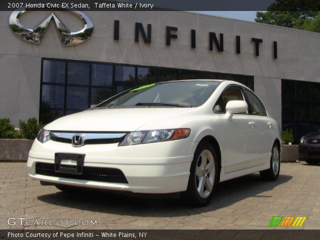 2007 Honda Civic EX Sedan in Taffeta White