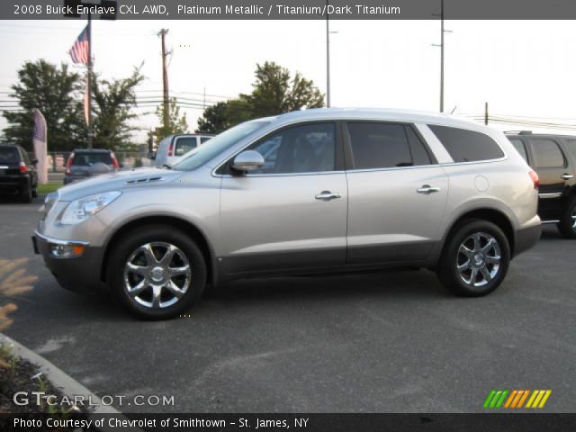 2008 Buick Enclave CXL AWD in Platinum Metallic