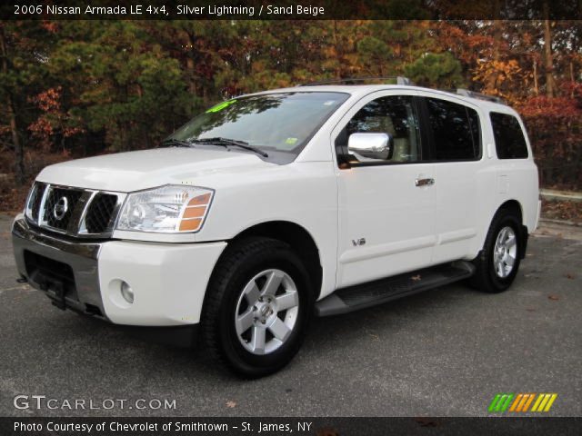 2006 Nissan Armada LE 4x4 in Silver Lightning