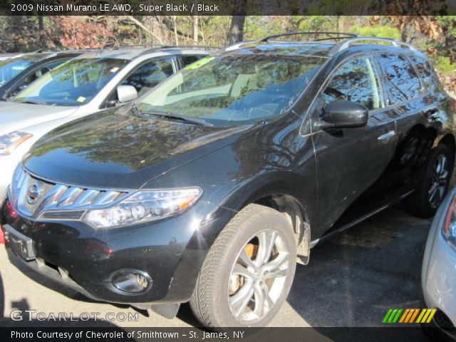 2009 Nissan Murano LE AWD in Super Black