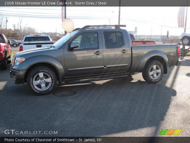 2008 Nissan Frontier LE Crew Cab 4x4 in Storm Grey