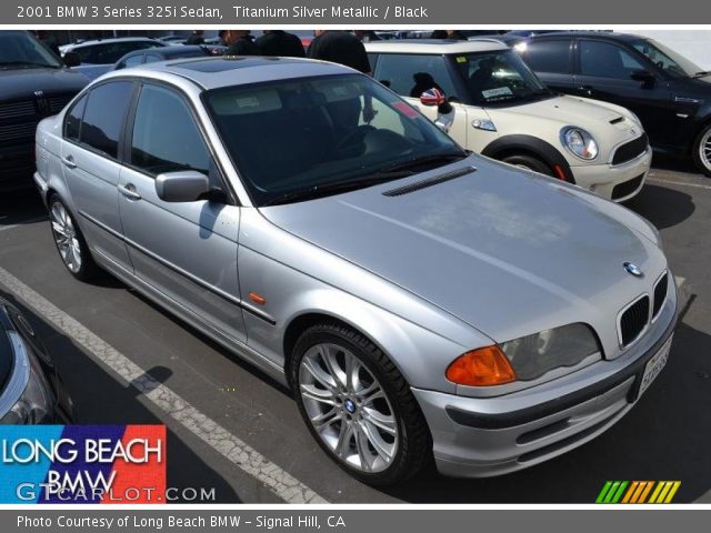 2001 BMW 3 Series 325i Sedan in Titanium Silver Metallic