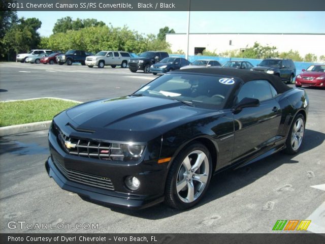 2011 Chevrolet Camaro SS/RS Convertible in Black