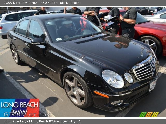 2009 Mercedes-Benz E 350 Sedan in Black