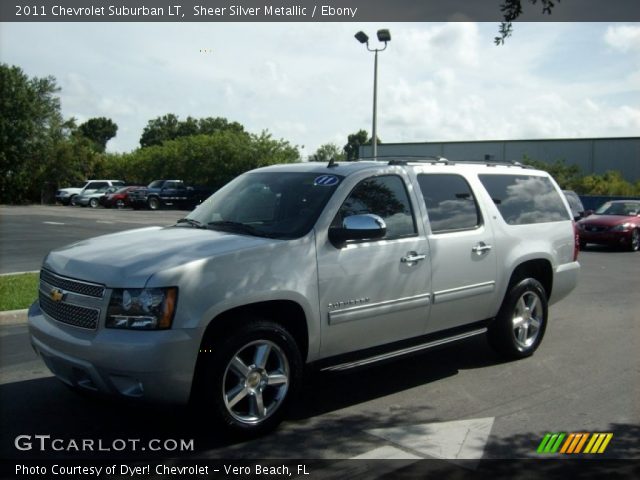 2011 Chevrolet Suburban LT in Sheer Silver Metallic