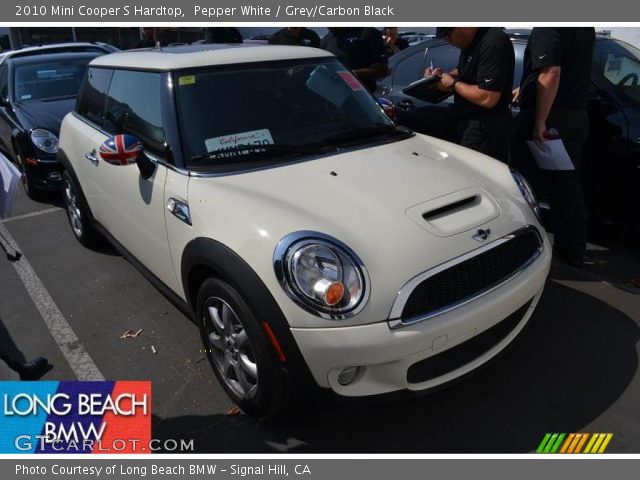 2010 Mini Cooper S Hardtop in Pepper White