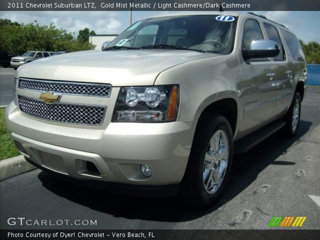 2011 Chevrolet Suburban LTZ in Gold Mist Metallic