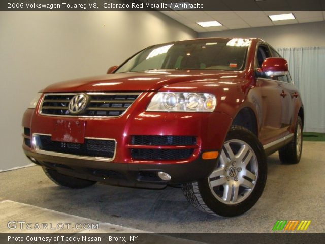 2006 Volkswagen Touareg V8 in Colorado Red Metallic