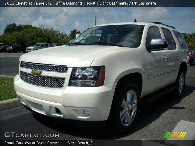 2011 Chevrolet Tahoe LTZ in White Diamond Tricoat