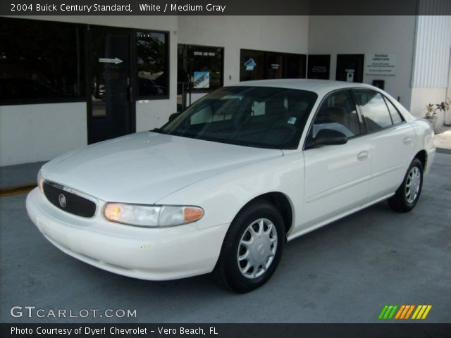 2004 Buick Century Standard in White