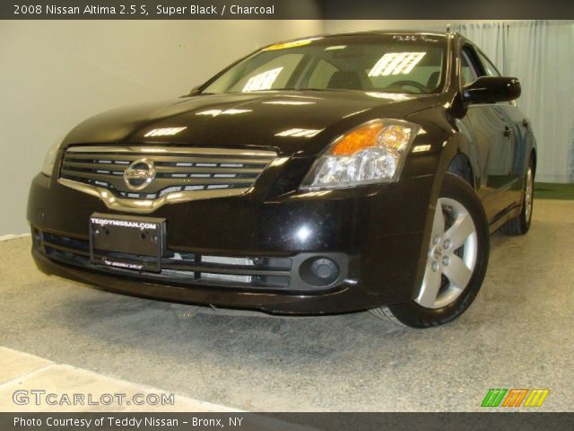 2008 Nissan Altima 2.5 S in Super Black