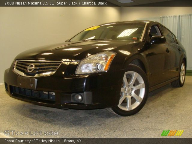 2008 Nissan Maxima 3.5 SE in Super Black