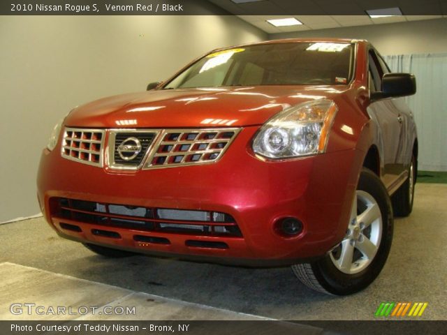 2010 Nissan Rogue S in Venom Red