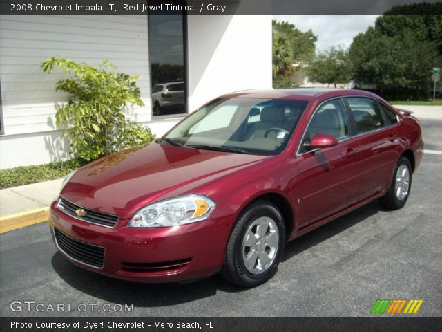 2008 Chevrolet Impala LT in Red Jewel Tintcoat