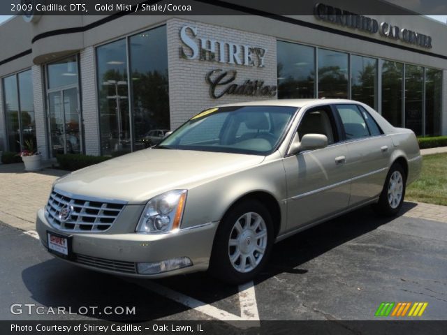 2009 Cadillac DTS  in Gold Mist