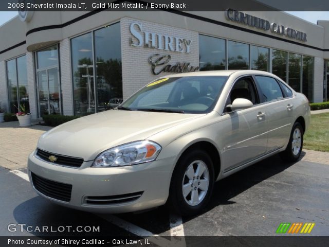 2008 Chevrolet Impala LT in Gold Mist Metallic