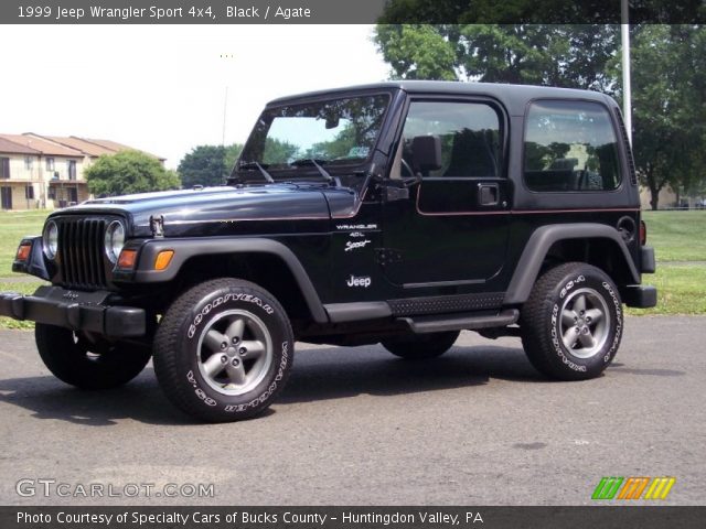 1999 Jeep Wrangler Sport 4x4 in Black