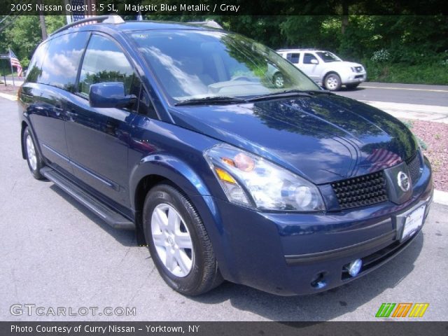 2005 Nissan Quest 3.5 SL in Majestic Blue Metallic