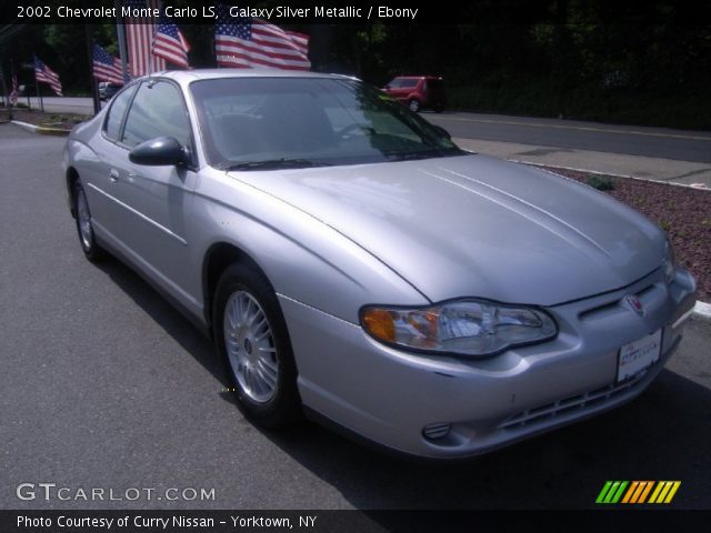 2002 Chevrolet Monte Carlo LS in Galaxy Silver Metallic
