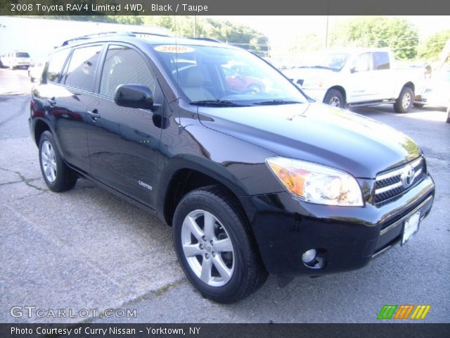 2008 Toyota RAV4 Limited 4WD in Black