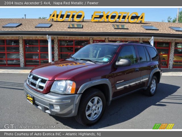 2004 Isuzu Ascender S 4x4 in Napa Red Metallic