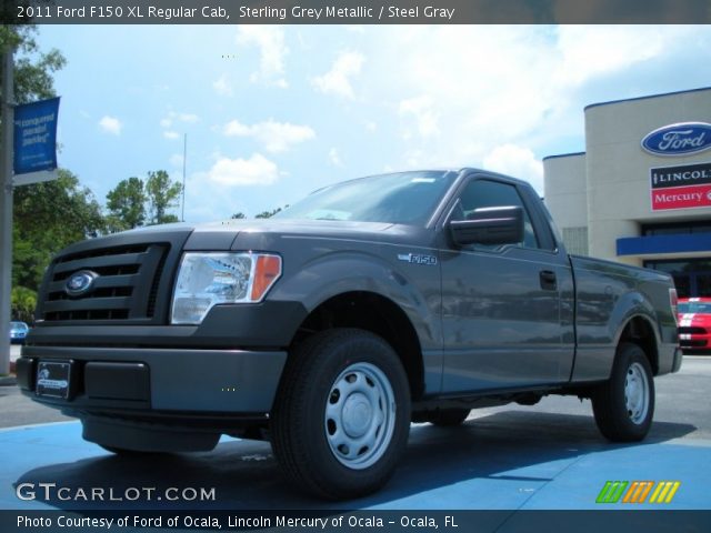 2011 Ford F150 XL Regular Cab in Sterling Grey Metallic