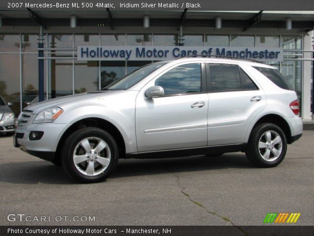 2007 Mercedes-Benz ML 500 4Matic in Iridium Silver Metallic