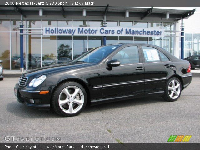 2006 Mercedes-Benz C 230 Sport in Black