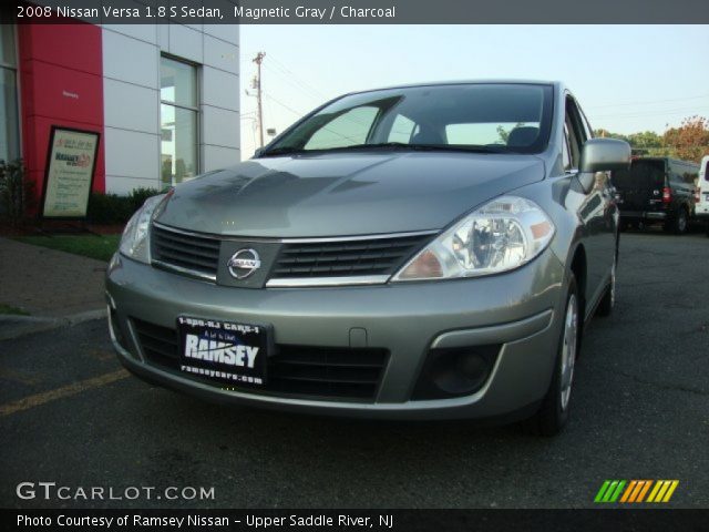 2008 Nissan Versa 1.8 S Sedan in Magnetic Gray