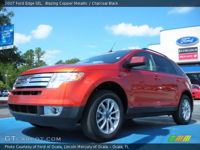 2007 Ford Edge SEL in Blazing Copper Metallic