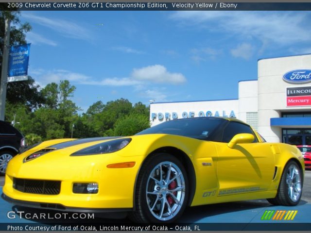2009 Chevrolet Corvette Z06 GT1 Championship Edition in Velocity Yellow