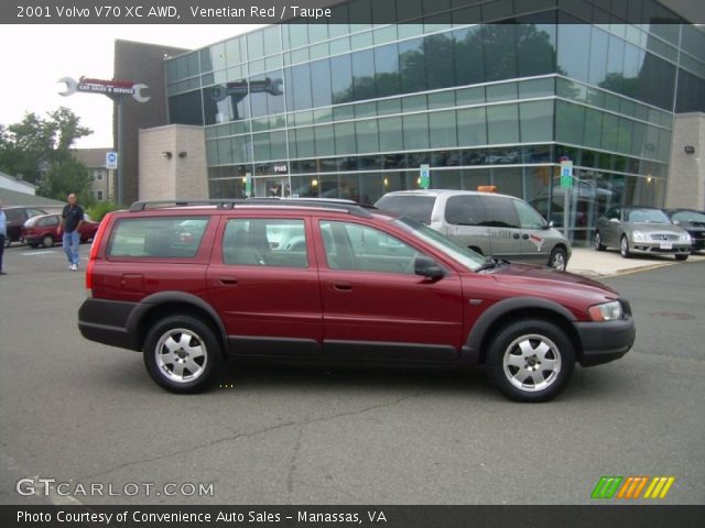 2001 Volvo V70 XC AWD in Venetian Red