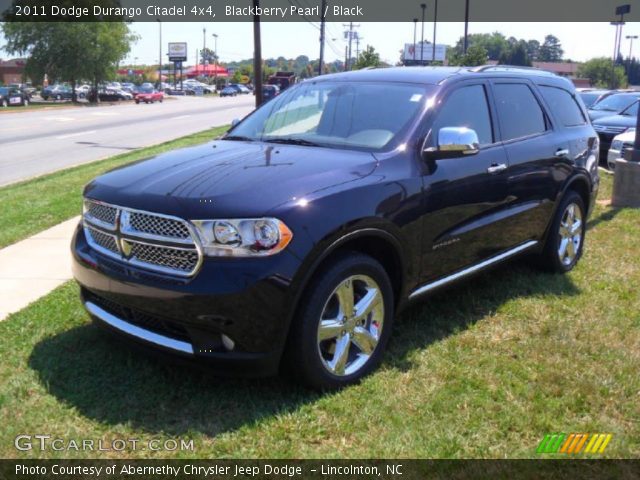2011 Dodge Durango Citadel 4x4 in Blackberry Pearl