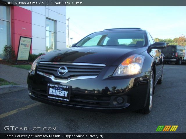 2008 Nissan Altima 2.5 S in Super Black