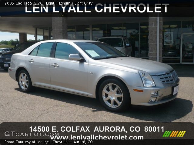 2005 Cadillac STS V6 in Light Platinum