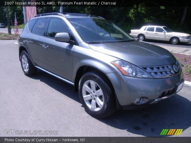 2007 Nissan Murano SL AWD in Platinum Pearl Matallic