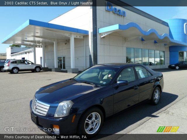 2003 Cadillac CTS Sedan in Blue Onyx