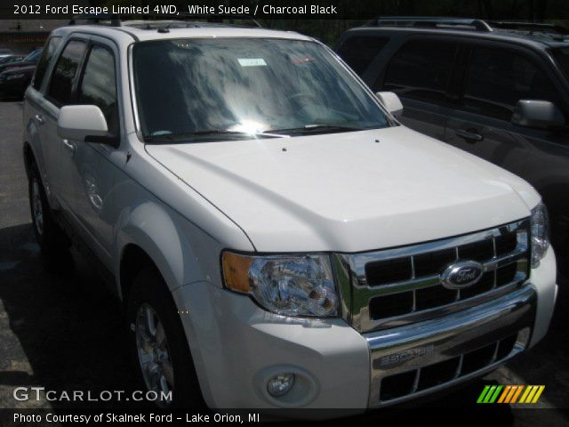 2012 Ford Escape Limited 4WD in White Suede