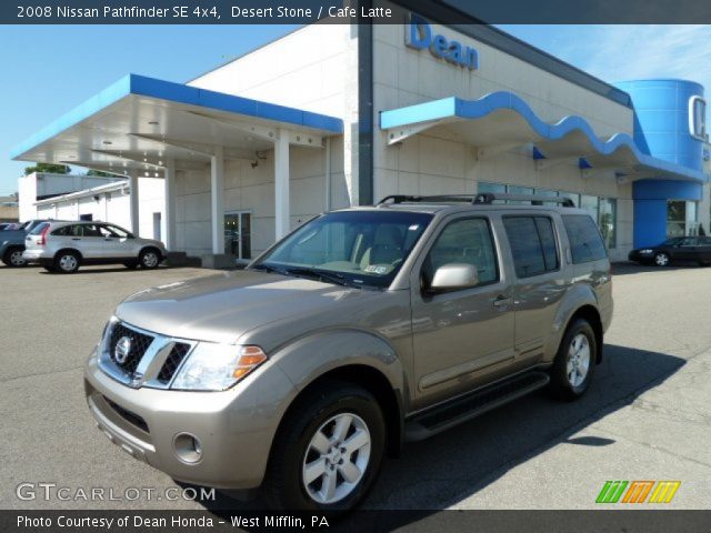 2008 Nissan Pathfinder SE 4x4 in Desert Stone