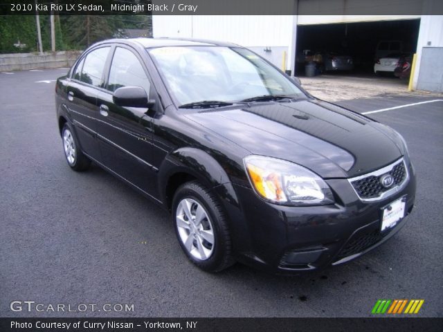 2010 Kia Rio LX Sedan in Midnight Black