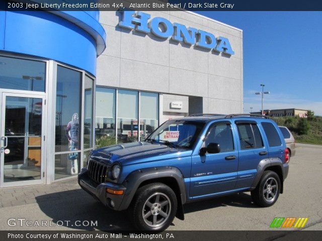 2003 Jeep Liberty Freedom Edition 4x4 in Atlantic Blue Pearl