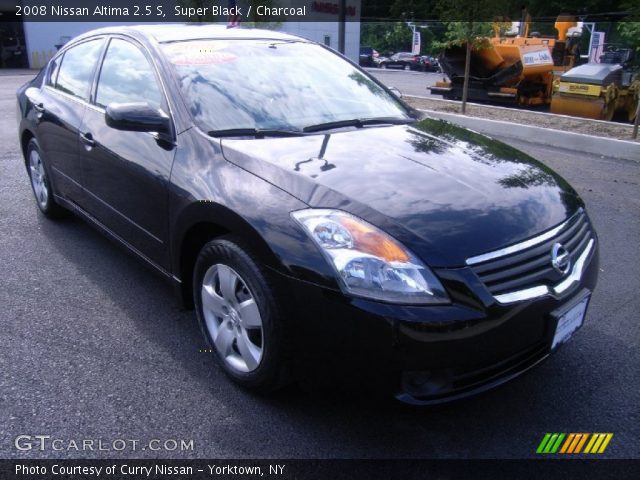 2008 Nissan Altima 2.5 S in Super Black