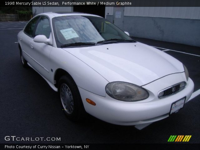 1998 Mercury Sable LS Sedan in Performance White