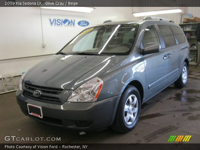 2009 Kia Sedona LX in Olive Gray