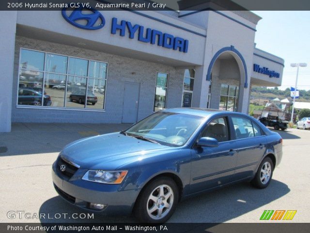 2006 Hyundai Sonata GLS V6 in Aquamarine Pearl