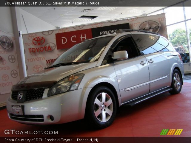 2004 Nissan Quest 3.5 SE in Silver Mist Metallic
