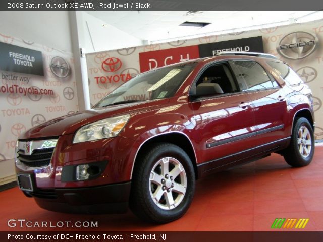 2008 Saturn Outlook XE AWD in Red Jewel