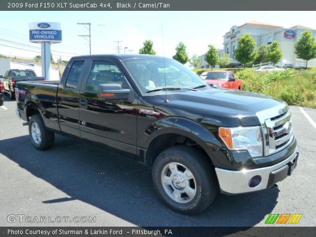 2009 Ford F150 XLT SuperCab 4x4 in Black
